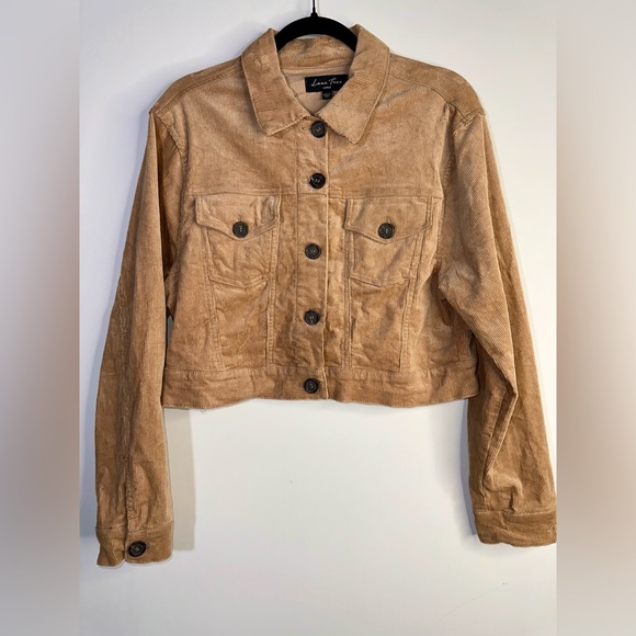 Love Tree Jackets & Blazers - EUC LOVE TREE‎ tan corduroy jacket - size large